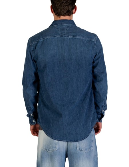 Chemise homme Tommy Hilfiger bleue