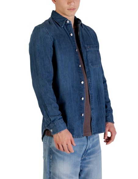 Chemise homme Tommy Hilfiger bleue