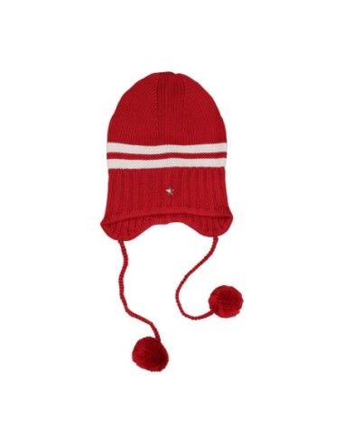 Bonnet femme Tommy Hilfiger rouge