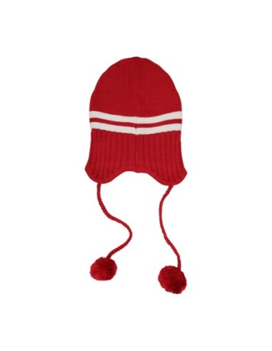 Bonnet femme Tommy Hilfiger rouge
