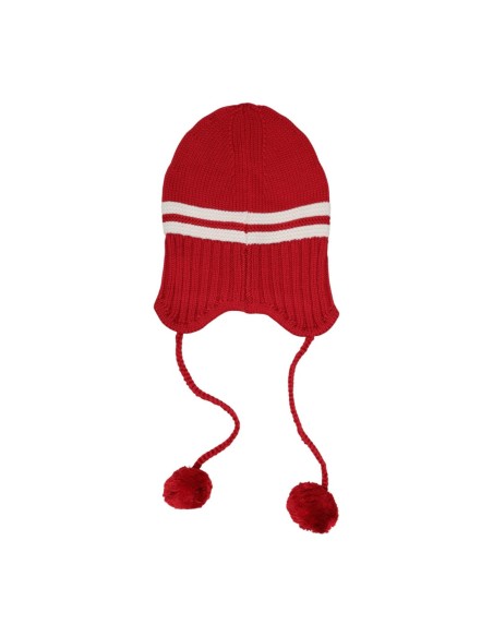 Bonnet femme Tommy Hilfiger rouge
