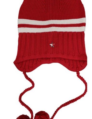 Bonnet femme Tommy Hilfiger rouge