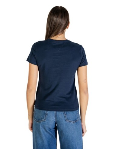 T-shirt femme Tommy Hilfiger bleu