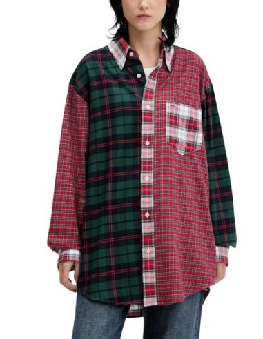 Chemise femme Tommy Hilfiger rouge