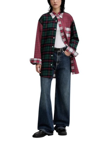 Chemise femme Tommy Hilfiger rouge