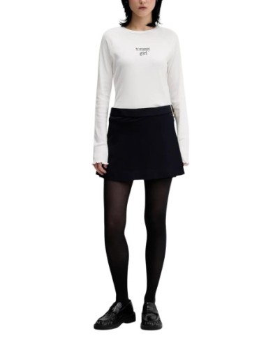 Pull femme Tommy Hilfiger blanc
