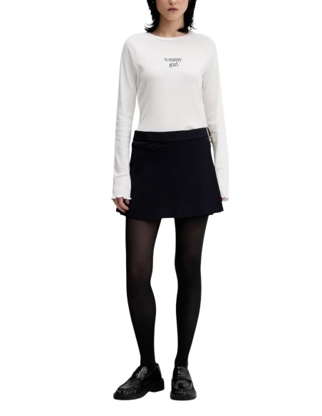 Pull femme Tommy Hilfiger blanc