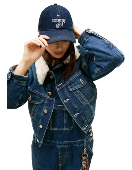 Casquette femme Tommy Hilfiger bleue