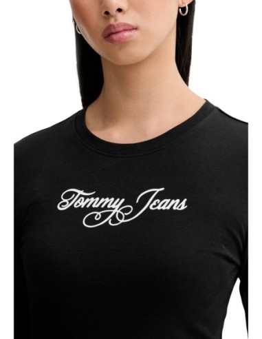 T-shirt femme Tommy Hilfiger noir