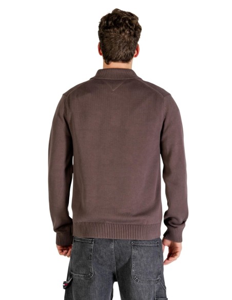 Pull homme Tommy Hilfiger marron