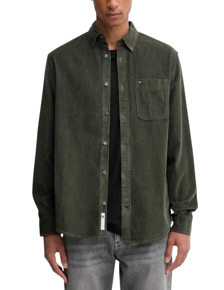 Chemise homme Tommy Hilfiger verte