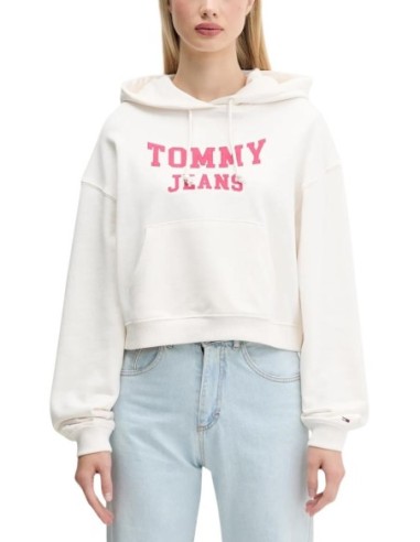 Sweat femme Tommy Hilfiger blanc