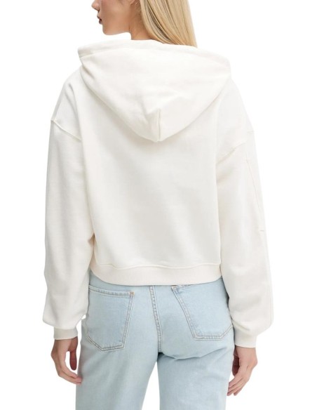 Sweat femme Tommy Hilfiger blanc