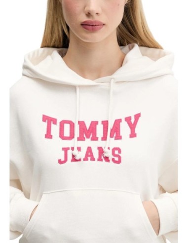 Sweat femme Tommy Hilfiger blanc