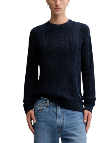 Pull homme Tommy Hilfiger bleu