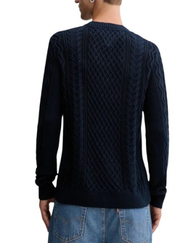 Pull homme Tommy Hilfiger bleu