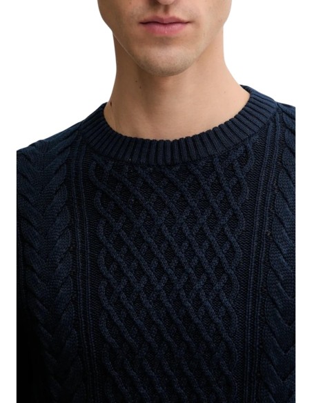 Pull homme Tommy Hilfiger bleu