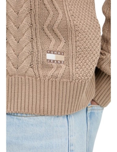 Pull homme Tommy Hilfiger beige