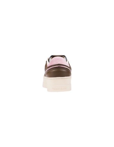 Baskets femme Tommy Hilfiger marron