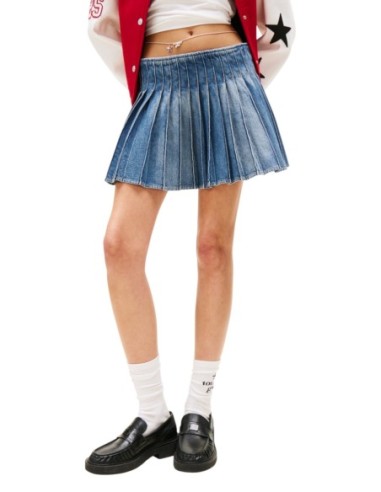 Jupe femme Tommy Hilfiger bleue