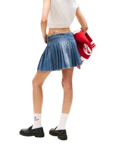 Jupe femme Tommy Hilfiger bleue