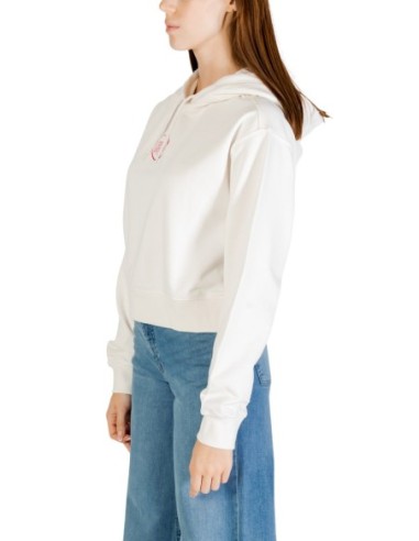 Sweat femme Tommy Hilfiger blanc