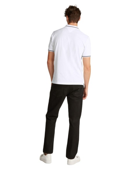 Polo homme Tommy Hilfiger blanc