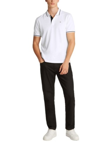 Polo homme Tommy Hilfiger blanc