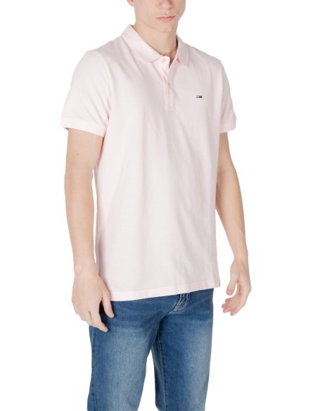Polo homme Tommy Hilfiger rose