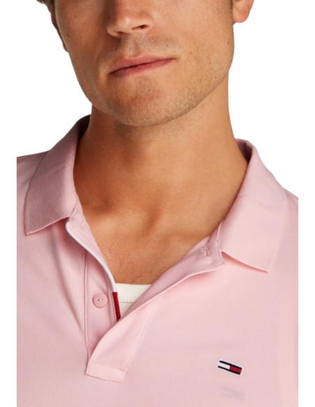 Polo homme Tommy Hilfiger rose