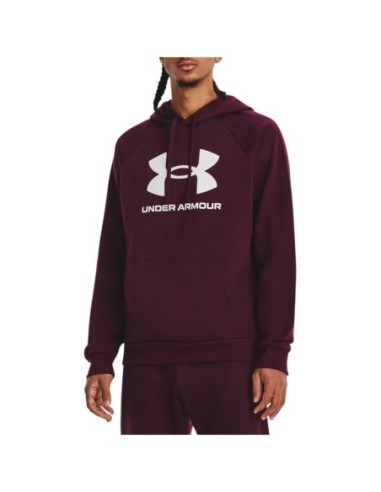 Sweat homme Under Armour bordeaux