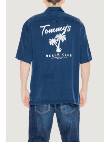Chemise homme Tommy Hilfiger bleu
