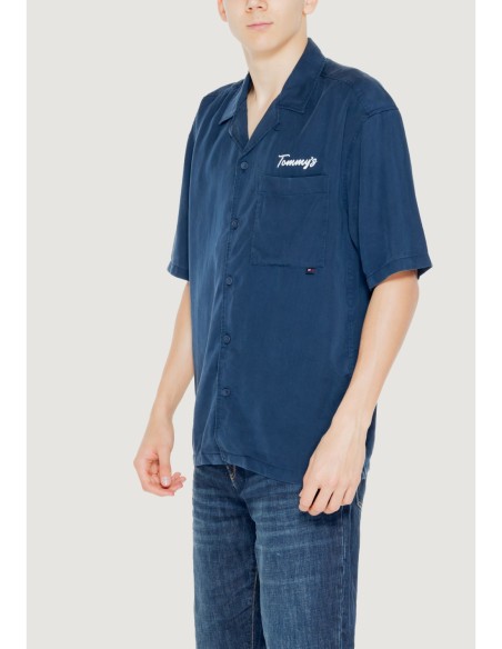 Chemise homme Tommy Hilfiger bleu
