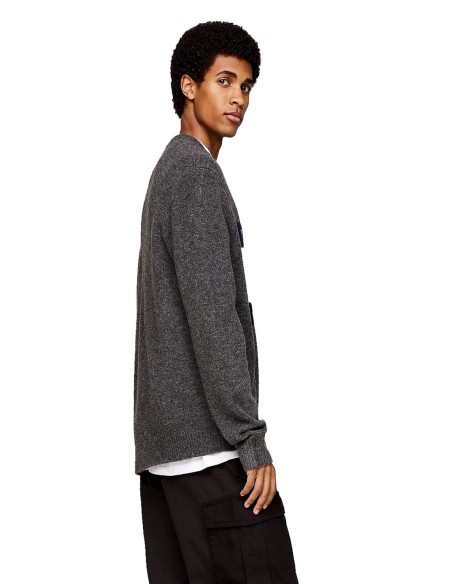 Pull homme Tommy Jeans gris
