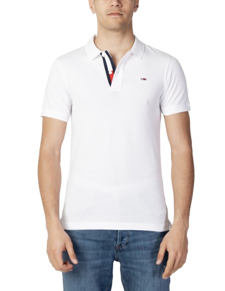 Polo homme Tommy Hilfiger blanc