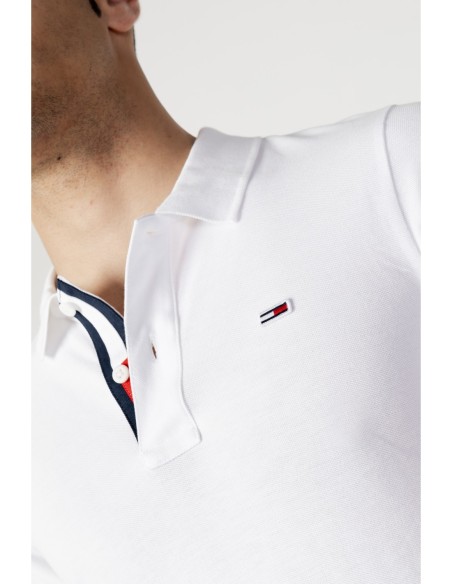 Polo homme Tommy Hilfiger blanc