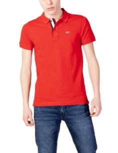 Polo homme Tommy Hilfiger rouge