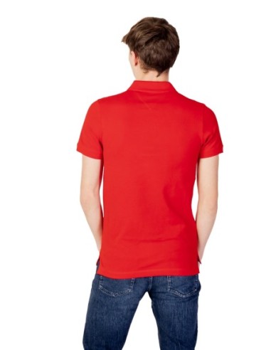 Polo homme Tommy Hilfiger rouge