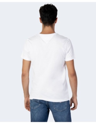 T-shirt homme Tommy Hilfiger blanc