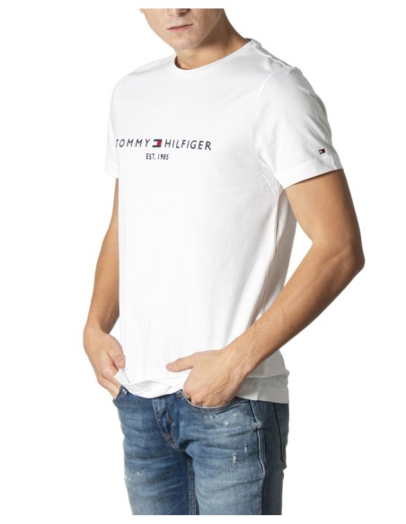 T-shirt homme Tommy Hilfiger blanc