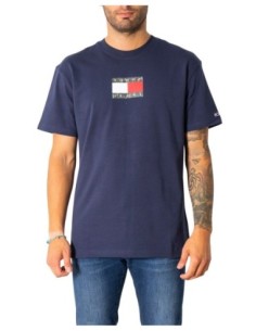 T-shirt ML homme Tommy Hilfiger bleu