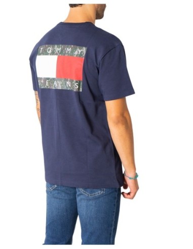 T-shirt ML homme Tommy Hilfiger bleu
