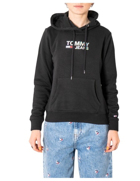 Sweat femme Tommy Hilfiger noir