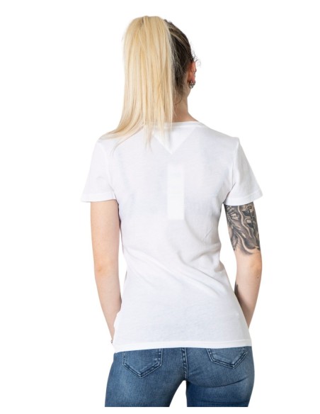 T-shirt femme Tommy Hilfiger blanc