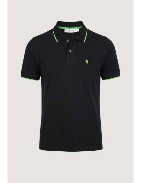 Polo homme U.S. Polo Assn. noir