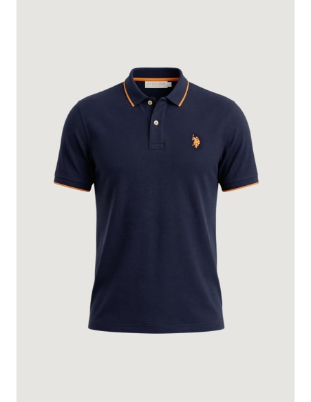 Polo homme U.S. Polo Assn. bleu