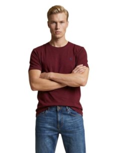 T-shirt homme U.S. Polo Assn. bordeaux