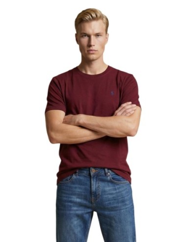 T-shirt homme U.S. Polo Assn. bordeaux