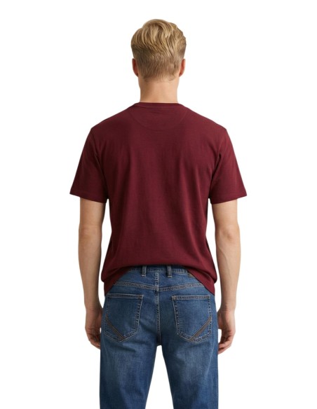 T-shirt homme U.S. Polo Assn. bordeaux