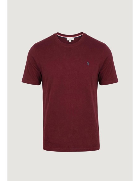 T-shirt homme U.S. Polo Assn. bordeaux